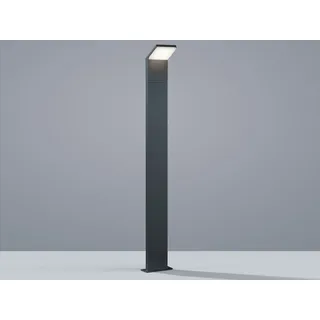 Trio Außenleuchte Aluminium 12,5 x 14 x 100 cm 1x 9 Watt anthrazit