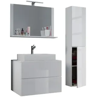 VCM my bath Badmöbel-Set Lendas L 915207 weiß 94,0 x 46,0 x 150,0 cm