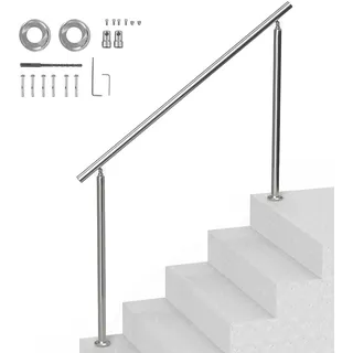 Vevor Handlauf 150 cm Edelstahl