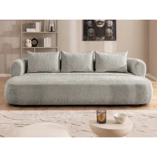 Home Affaire »LUSSAC 4-Sitzer Design-Sofa mit Zierkissen, Maße B/T/H: 242/123/78 cm« hoher Sitzkomfort und modernes Design, Sofa ohne Bettfunktion