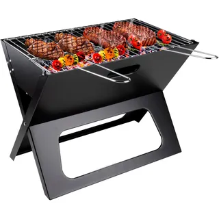 Bakaji BBQ Collection Tischgrill schwarz