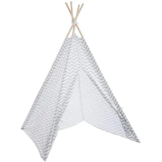 Atmosphera - Tipi für Kinder grau - Grau