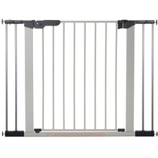 BabyDan Premier Safety Gate with 4 Extensions Silver 99-106.3 cm