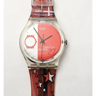 SWATCH SPECIAL 2002 - GZ175 - 27 Avel Cantum ROUGE - Neu
