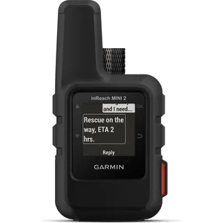 Garmin inReach Mini 2 GPS-Satelliten-Kommunikationsgerät schwarz