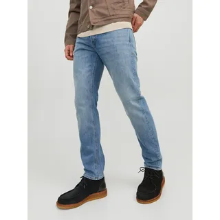 Jack & Jones Tapered-fit-Jeans "JJIMIKE JJORIGINAL CJ SN" mit Five-Pocket-Design, light blau denim