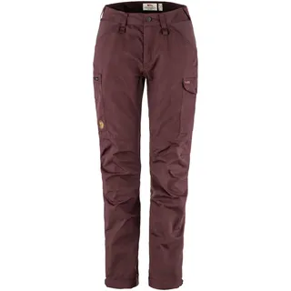 Fjällräven Damen Kaipak Curved Hose (Größe S, rot)