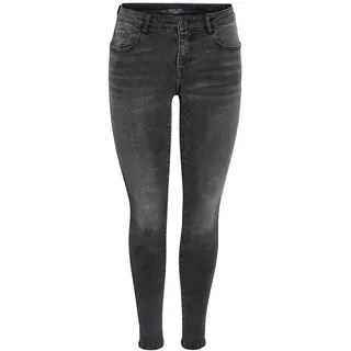NOISY MAY Damen Nmjen Nw Skinny Shaper Jt177dg Noos Jeans, Dark Grey Denim, 29W / 32L EU