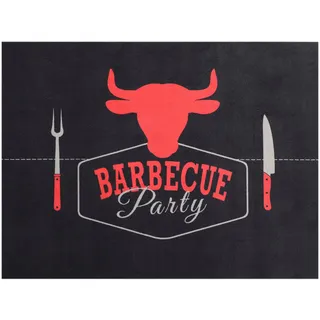 Primaflor Grillunterlage 90 x 120 cm Polyamid schwarz