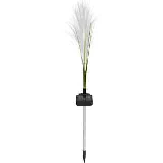 Northpoint LED Solar Gartenstäbe Außenbereich umweltfreundlich wetterbeständig Seegras