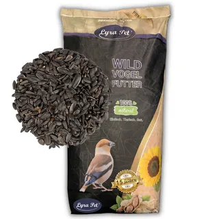 25 kg Lyra Pet® Sonnenblumenkerne schwarz Neue Ernte