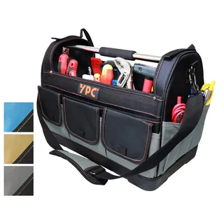 YPC Werkzeugtasche XXL 45x35x23cm Grau/Schwarz