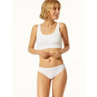 SCHIESSER Uncover by Schiesser Damen 2pack Bustier Unterwäsche, Weiss, S