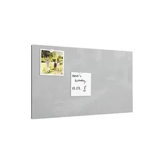 ALLboards Glas-Magnettafel 100,0 x 80,0 cm grau