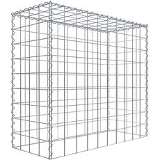 Bild Gabione, silbergrau, Maschenweite 10 10 cm