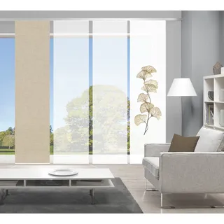 VISION S »BERTO 4er SET« Paneelwagen 4 Stk. tlg. Schiebevorhang Digidruck 4er Set BERTO,