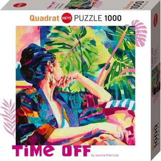 Heye Puzzle Daydreaming 1000 Teile quadratisches Kunstpuzzle