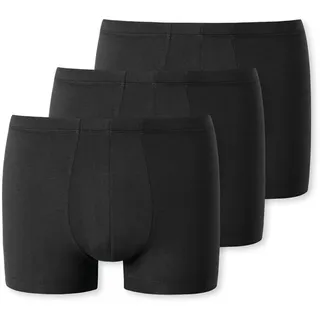 SCHIESSER Boxershorts Uncover Cotton schwarz 3XL 3er Pack