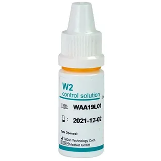 W2 Kontrolll√∂sung für Diatesse Xper -Gluco Messgeräte - Zuhause Schnellergebnis 1 St
