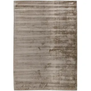 Shine uni Kurzflorteppich 50 x 80 cm beige