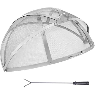 Vevor Funkenfang für Feuerschalen Ø 101,6 cm Edelstahl