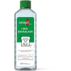 ceragol ultra Bio Entkalker, 500 ml – natürlicher Kalkentferner für alle Kaffeevollautomaten und Siebträgermaschinen, Konzentrat für 5 Anwendungen