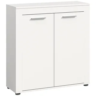 VCM Highboard Jam 80 x 88 x 35 cm Weiß