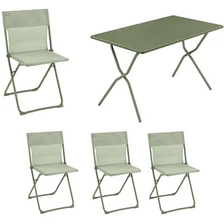 Lafuma Balcony Balkonmöbel-Set 5tlg. Batyline/Stahl 4 Personen
