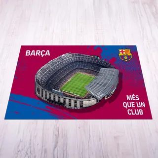 Licensed Décor FC Barcelona Matte – klein (70 cm (B) x 100 cm (H) – Stadion 1