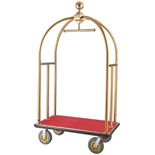 Vevor Hotelgepäckwagen Gold