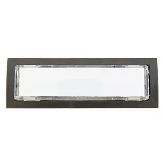 JU Kombitaster Klingeltaster 65 x 22 mm JU Nummer 21-110 - braun
