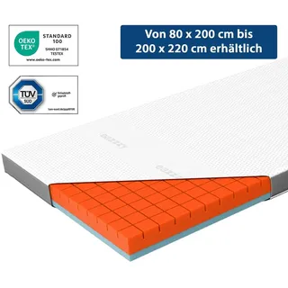 Genius Eazzzy Topper Premium Cube 180 x 200 cm weiß