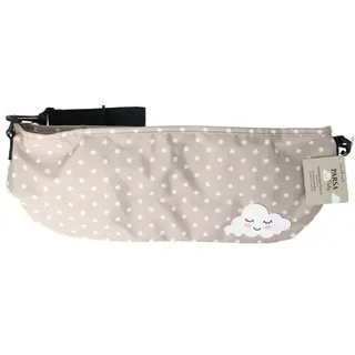 Parsa Baby Kinderwagentasche beige mit Wolkenstickerei