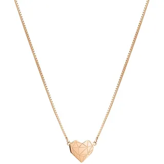 Liebeskind Berlin Kette mit Anhänger Herz roségold