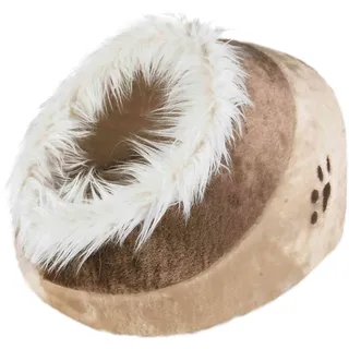 Kuschelhöhle Minou - groß, beige/braun