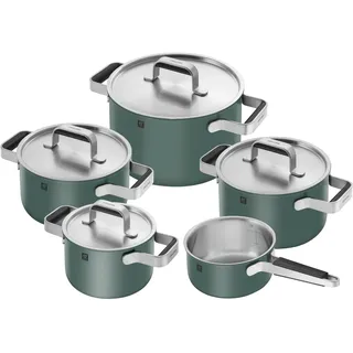 Zwilling Pure Topf-Set 5-tlg. 3 x Kochtopf + Bratentopf + Stieltopf