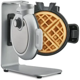 CASO Design WaffleUp Waffeleisen Silber