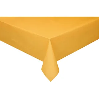 Peyer Syntex Tischdecke , Gelb , Textil , Uni , rechteckig , 130x220 cm , Heimtextilien, Wohntextilien, Tischwäsche, Tischdecken