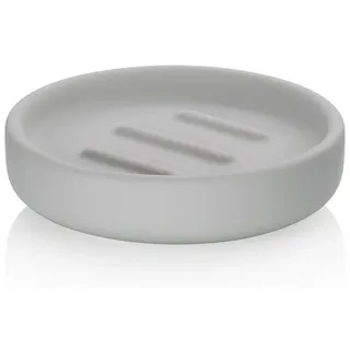 Kela Seifenschale Sana Keramik Grau Hellgrau