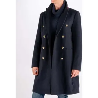 Maritimer Wollmantel