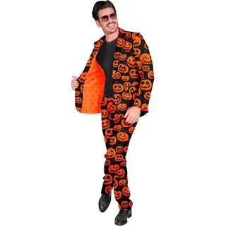Widmann MILANO Party Fashion - Party Fashion Anzug für Halloween, Jackett und Hose, Faschingskostüme