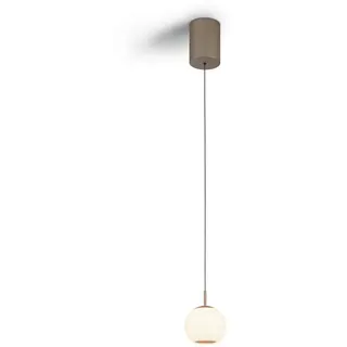 Helestra Led-Hängeleuchte , Cappuccino , Metall , 210 cm , RoHS , Lampen & Leuchten, Leuchtenserien