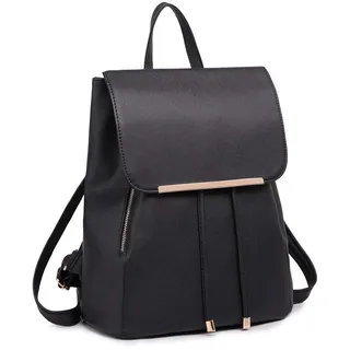Miss Lulu Rucksack Damen Klein Wasserdicht elegant Tagesrucksack Cityrucksack Wome Backpack Modern Rucksackhandtasche für Pendeln Schule Arbeit Reise