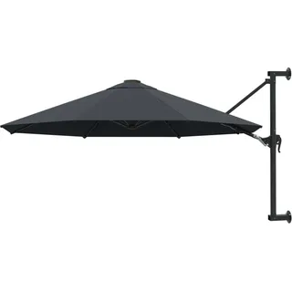 vidaXL Wandschirm Ø 300 cm Anthrazit