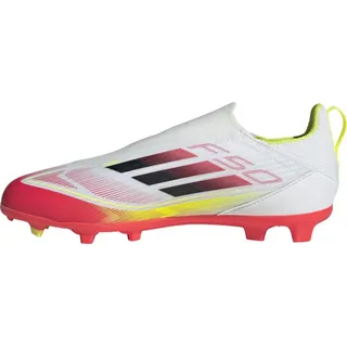 F50 League Laceless FG/MG Kinder, weiß, - 4