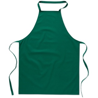 eBuyGB 1 Stück Catering Cooking Uni Kochschürze, Unisex, Baumwolle, Grün