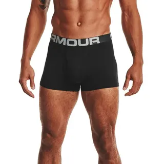 Under Armour Boxershorts 3 Einheiten - Black / Black - S