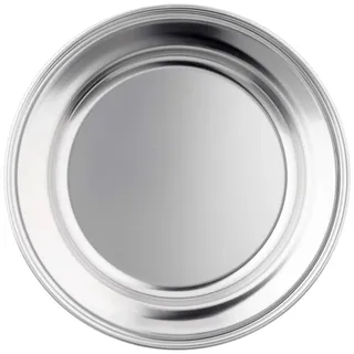 Lacor Camping Platzteller 22 cm Silber