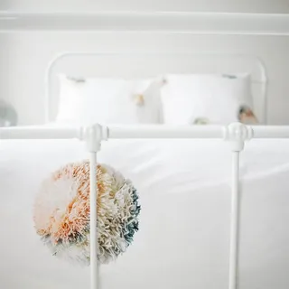 Snurk® - Kinder Bettwäsche Set, Pom Pom Bettwäsche, 135 x 200 cm, inkl. 1 Kissenbezug 80 x 80 cm, aus 100% Bio-Baumwolle