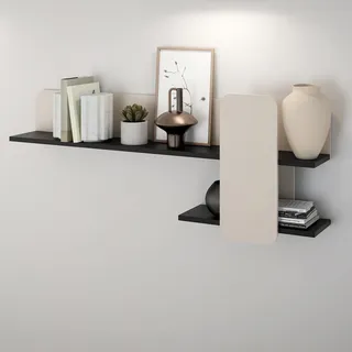 Forte VODOL Wandboard 150 x 23,4 x 60 cm Beige